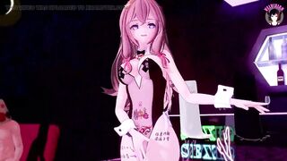 Cute Girl In Bunny Suit - Dancing + Service Sex (3D HENTAI)