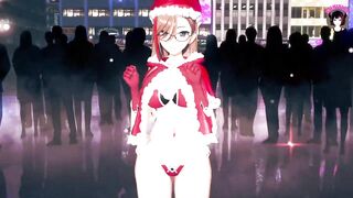Thick MILF In Glasses Showing Pussy (3D HENTAI)