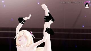 Cute Girl Fucking By Ghost Hands And Cocks (3D HENTAI)