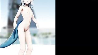 Vtuber Gura - Cat Ears + Sexy Dance Full Nude (3D HENTAI)