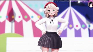 Kotoba - Cute Teen Dancing + Gradual Undressing (3D HENTAI)