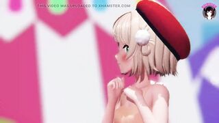 Kotoba - Cute Teen Dancing + Gradual Undressing (3D HENTAI)