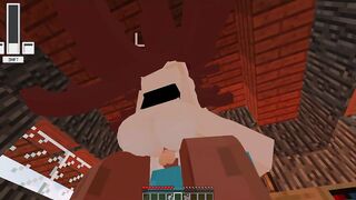 Finding a cute cat-like girl Luna ends up in a hot fucking | Minecraft - Jenny Sex Mod Gameplay