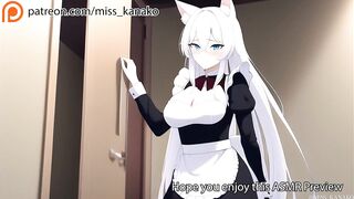 [ASMR Audio & Video] Hentai Vtuber Kanako Becomes your new Maid!