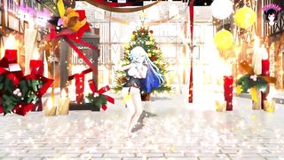 Cute Elf Teen Dancing + Gradual Undressing (3D HENTAI)