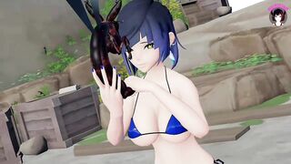 Genshin Impact - Orgy With Insects (3D HENTAI)