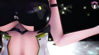 Thick Sex-Android - Hot Dance + Gradual Undressing (3D HENTAI)