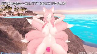 Getting Fucked Hard in a Tiny Bikini. Beach Date Gone Wrong! Vtuber Kanako gets a tan!