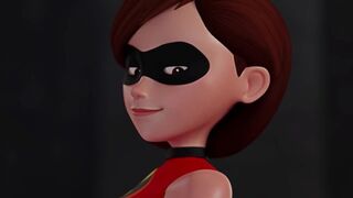 Helen Parr ( The Incredibles ) - Tags lessons: Assjob ( 4K )