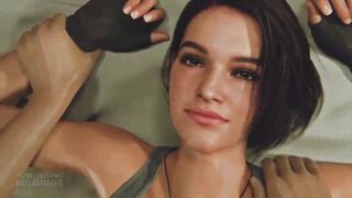 jill valentine creampie and anal - with audio