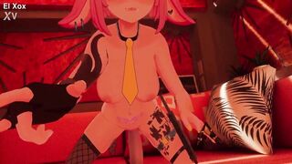 el XoX VTuber Fucks Herself with a Dildo Toy
