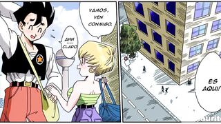 Gohan Fucks Busty Blonde