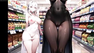 Horny girls have sex (with pussy masturbation ASMR sound!) Uncensored Hentai
