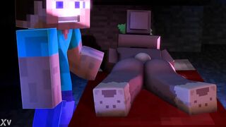 Minecraft Porn Funny - Steve try to be a actor porn s