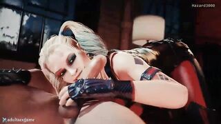 Harley Quinn Oral Creampie (Hazard3000) [DC]