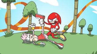 Amy x Knuckles Fucking! Rule34