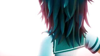 Kancolle Kiso Dance and Sex Cowgirl Creampie Undress NSFW Mmd 3D