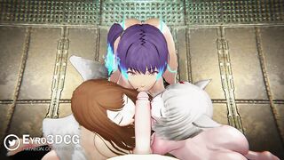 The Ouroboros Bathhouse | Xenoblade Chronicles 3 Animation