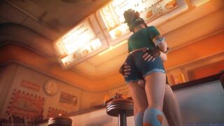 RUBBING MY COCK IN MEI PUSSY! | Overwatch [HD] 3D Animation |