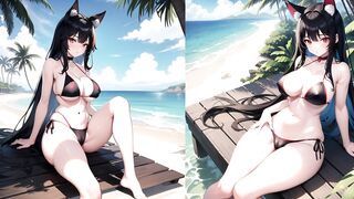 On the Beach | Hentai Porn Compilation