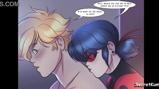 Miraculous Ladybug Relax - A big white Dick for a Naughty Bug.