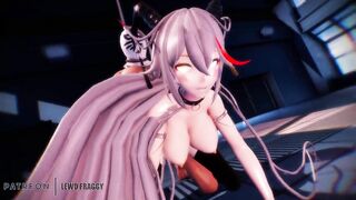 Azur Lane - Agir Fucked By The Pool [4K UNCENSORED HENTAI]