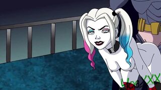 DC Harley Quinn and Batman Sex