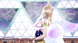 [MMD] 4MINUTE - Volume Up Ahri Sexy Kpop Dance League of Legends Uncensored Hentai 4K 60FPS