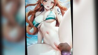 Nami wants her toys for Anal Squirt