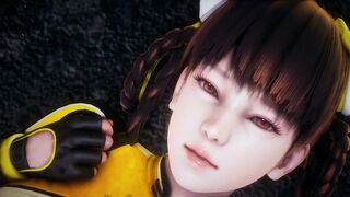 DOA - Leifang × Yellow Costume × Latex Boots - Lite Version