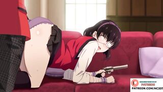 Midari Ikishima Fucked In The House | Hottest Kakegurui Hentai Animation 60Fps