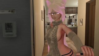 Horny Futa Makes You her Slutty Pet and Uses You as her Personal Cum Dump - POV VRChat ERP Trailer