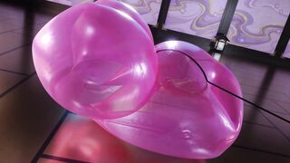 Zero Suit Yae Balloon Stuffing Inflation | Glossy Tempo