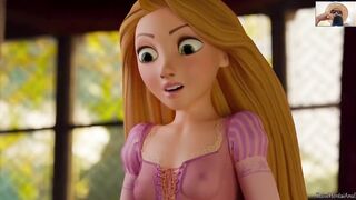 Rapunzel first blowjob 4K UHD