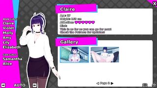 I fucked my Teacher on the table - Claire Part 5 - Special Harem Class