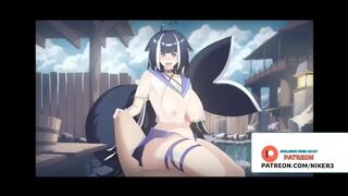 Furry Girl Rides Dick In Hot Springs Hard Anal Fucking And Getting Anal Creampie Hentai 60Fps