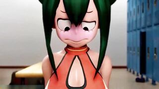 Futanari Cute Girls story my hero academia 3D Uncensored 60 FPS High Quality Animated