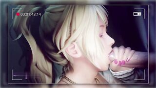 Amazing Blowjob Girl Have Fun 60 FPS High Quality 3D Animated 4K Sound Uncensored Hentai