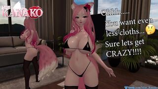 I try on CUTE COSPLAYS while you just want me to get MORE NAKED!!! SEXY CATGIRL POSING and STRIPPING
