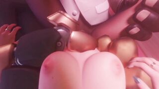 Overwatch Mercy fucked in a bar 60 FPS High Quality 3D Animated 4K