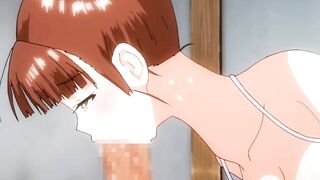 Watching porn and want fuck her step brother hardcore sex threesome anime hentai cartoon animation