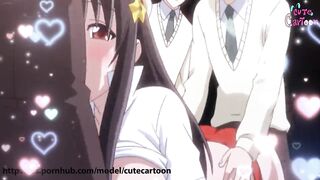 HORNY TEEN - Student dreams that she is FUCKED by a group of TEENS and she really loves it - CARTOON