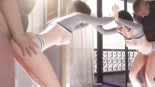 Final Fantasy 7 Tifa Lockhart : fucked in mirror room
