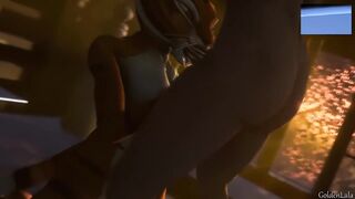 Tiger From Kung Fuu PAnda Love Hard Anal in 4k UHD