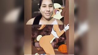 Bunny Lola Bunny is fucked without censorship????