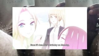 Surprise sex plan with boyfriend in public toilet first time college anime hentai cartoon animation