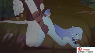 CUTE FURRY GIRL HARD FUCKED IN ALL HOLES IN FOREST ????| BEST FURRY HENTAI ANIMATION 60 FPS