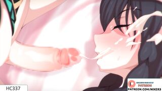VENTI FUCKED BY ITER AND GETTING CREAMPIE CUTE TRAP BOYS - GENSHIN IMPACT 60FP 3D ANIMATED HENTAI 4K