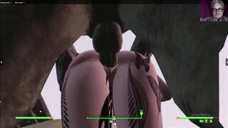 Big Ass Tatooed MILF Morning Fucked By Friendly Mutant: Fallout 4 AAF Mod Sex Animation Video Game