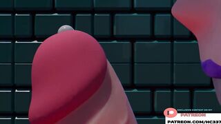 Futa Princess Peach 60 FPS High Quality 3D Animated 4K
